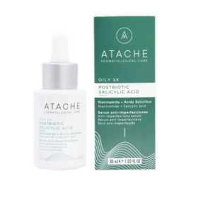 Atache Oily SK Postbiotic Salicylic Acid Ορός Προσώπου για Λιπαρές Επιδερμίδες με Τάση Ακμής 30ml